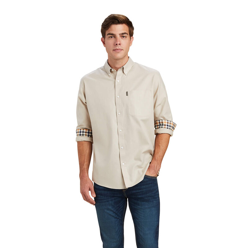 Ariat Hemden Herren - Clement Khaki ( MPDJN-5912 )